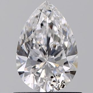 0.70 Carat Pear D SI2 - VG EX GIA Natural Diamond