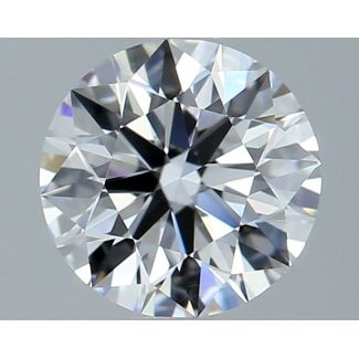 0.82 Carat Round D VVS1 EX GIA Natural Diamond