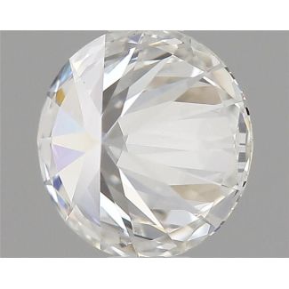 0.55 Carat Round F SI1 EX GIA Natural Diamond