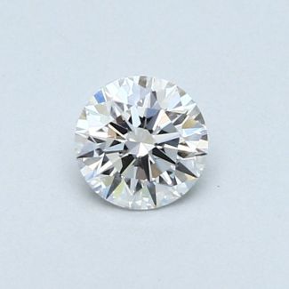 0.35 Carat Round D VVS2 VG EX GIA Natural Diamond