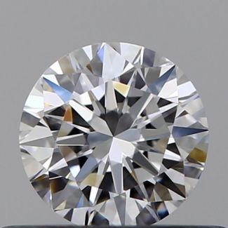 0.36 Carat Round D VVS1 EX GIA Natural Diamond