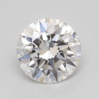 0.3 Carat Round F VVS1 EX GIA Natural Diamond