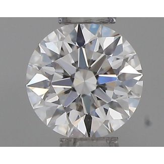 0.30 Carat Round G VVS1 EX VG GIA Natural Diamond