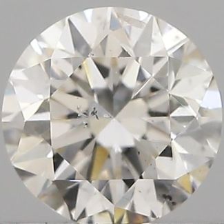 0.40 Carat Round H SI1 VG EX IGI Natural Diamond