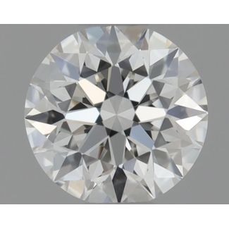 0.32 Carat Round F IF EX GIA Natural Diamond