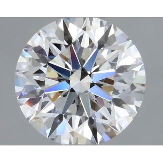 0.4 Carat Round F VS1 EX GIA Natural Diamond