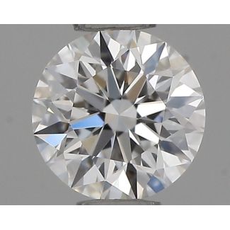 0.41 Carat Round D VS1 EX GIA Natural Diamond