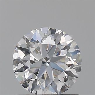 0.80 Carat Round D VVS2 VG EX GIA Natural Diamond