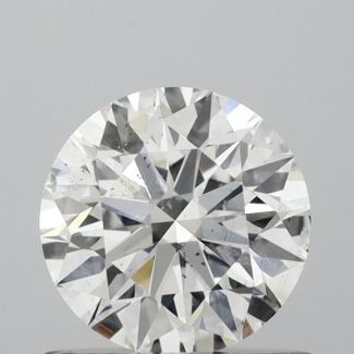 0.71 Carat Round D SI2 EX VG GIA Natural Diamond