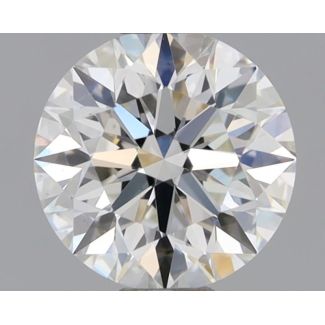 0.6 Carat Round H VS1 EX GIA Natural Diamond