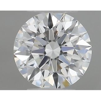 0.27 Carat Round F VVS1 EX GIA Natural Diamond