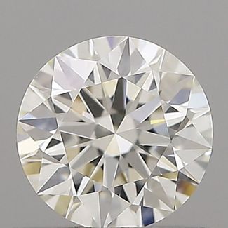 0.5 Carat Round G VVS2 EX IGI Natural Diamond