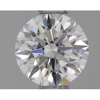 0.5 Carat Round G VS1 EX GIA Natural Diamond