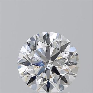 1.7 Carat Round E SI2 EX VG GIA Natural Diamond