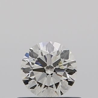 0.40 Carat Round K SI1 EX GIA Natural Diamond