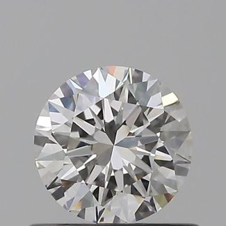 0.5 Carat Round E VS2 EX GIA Natural Diamond