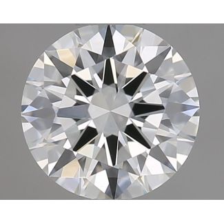 0.5 Carat Round E VS1 EX GIA Natural Diamond