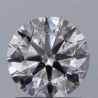 1.00 Carat Round E SI2 VG EX GIA Natural Diamond