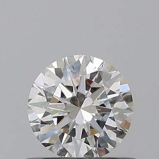 0.5 Carat Round G SI1 EX GIA Natural Diamond