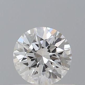 0.40 Carat Round F SI1 EX VG GIA Natural Diamond