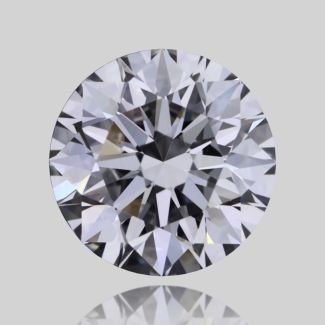 0.5 Carat Round H VS1 EX GIA Natural Diamond