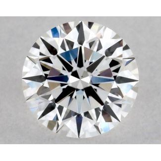 0.36 Carat Round F VS1 EX VG GIA Natural Diamond