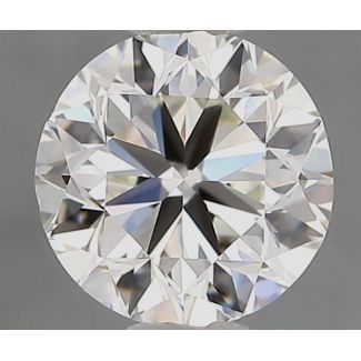 1.00 Carat Round H VVS2 VG EX IGI Natural Diamond