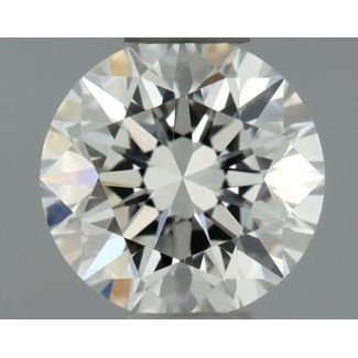 0.4 Carat Round G VVS2 VG EX GIA Natural Diamond