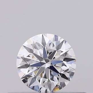 0.25 Carat Round D VS2 EX GIA Natural Diamond