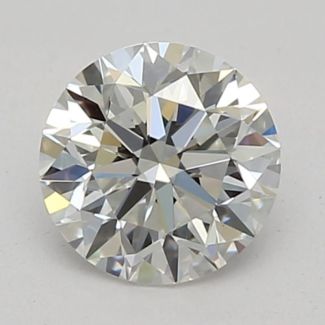 0.45 Carat Round F VS1 VG EX GIA Natural Diamond