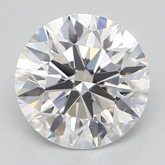 0.51 Carat Round E SI1 EX VG GIA Natural Diamond