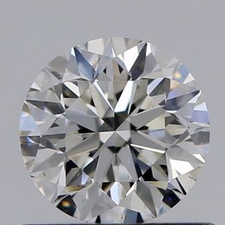 0.60 Carat Round H SI1 VG G GIA Natural Diamond