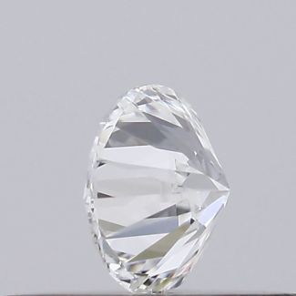 0.23 Carat Round E VVS2 EX VG GIA Natural Diamond