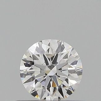 0.51 Carat Round G VVS1 EX GIA Natural Diamond