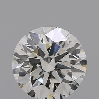 0.34 Carat Round I SI2 EX GIA Natural Diamond