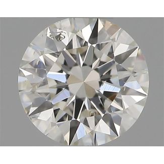 0.31 Carat Round G SI2 EX GIA Natural Diamond