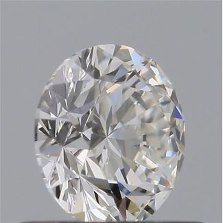 0.57 Carat Round H VS1 EX GIA Natural Diamond