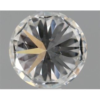 0.9 Carat Round F SI2 EX VG GIA Natural Diamond