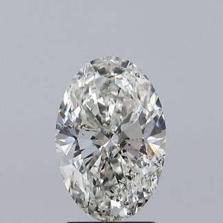 2.01 Carat Oval I SI2 - VG GIA Natural Diamond