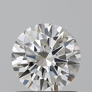 0.9 Carat Round G VVS1 EX GIA Natural Diamond