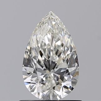 0.71 Carat Pear H VVS2 - VG GIA Natural Diamond