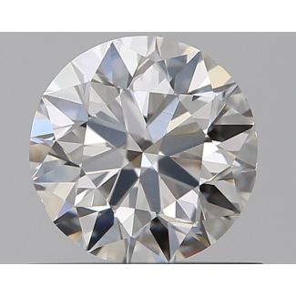 0.50 Carat Round F VS2 VG GIA Natural Diamond