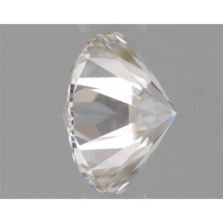 0.45 Carat Round H VVS2 EX GIA Natural Diamond