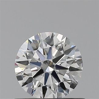 0.50 Carat Round G VS2 EX GIA Natural Diamond