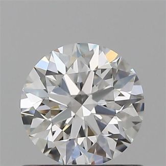 0.61 Carat Round E VS2 EX GIA Natural Diamond