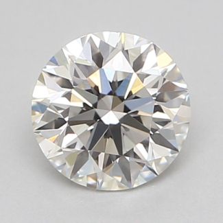 0.4 Carat Round I VS1 EX GIA Natural Diamond