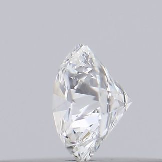 0.15 Carat Round E VVS1 EX GIA Natural Diamond