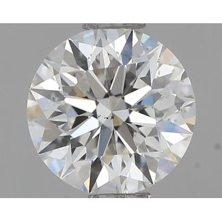 0.71 Carat Round H VS2 EX GIA Natural Diamond