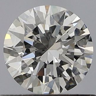 0.6 Carat Round D VS1 EX GIA Natural Diamond