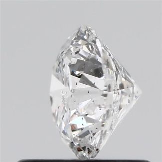 0.71 Carat Round E I1 EX GIA Natural Diamond